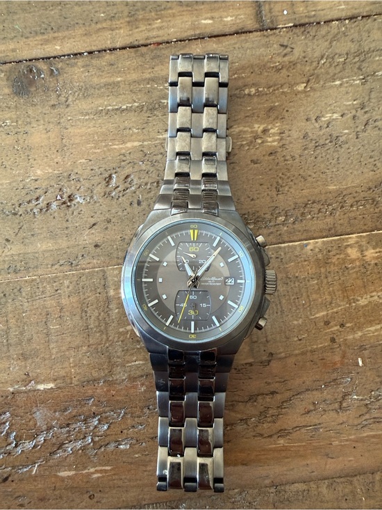 Eddie Bauer Other - Eddie Bauer Stainless Steel Men's Chronograph Watch - Gray